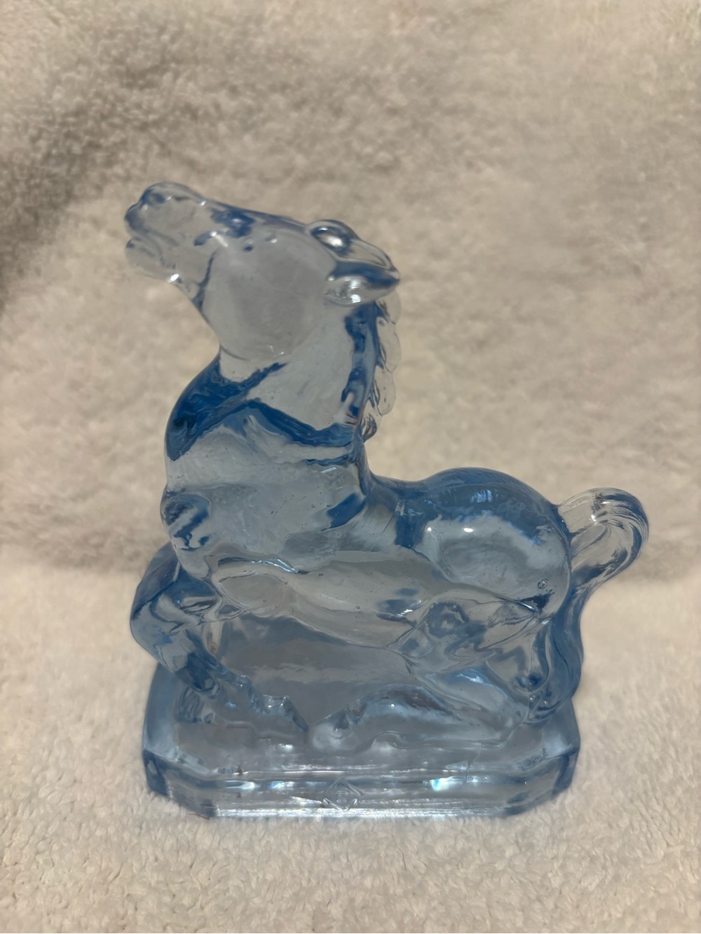 Willow Blue Joey the Horse Boyd Glass UV Glow